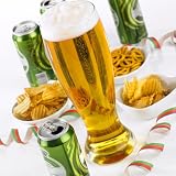 Giant Beer Glass - Holds TWO & HALF pints of beer.