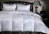 Royal Velvet Silver Elegance 1000-Thread-Count Hungarian White Goose Down Comforter