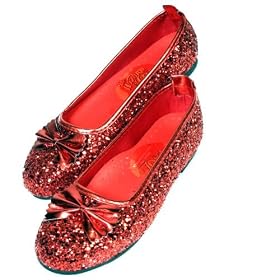 WIZARD OF OZ DELUXE DOROTHY SHOES CHILD MEDIUM by Rubies