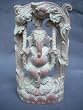 Lord Ganesha: Obstacle Remover, Hand Carved Stone Statue 4 Inch