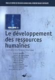 Manuel de gestion des ressources humaines dans la fonction publique hospitali�re : Tome 2, Le d�veloppement des ressources humaines