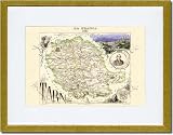 Gold Framed/Matted Print 17x23, Tarn
