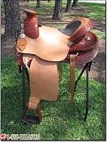 Western Handmade Wade Roping Roper Ranch Cowboy Saddle