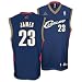 LeBron James Jersey: adidas Navy Replica #23 Cleveland Cavaliers Jersey