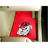 Georgia Bulldogs 18X27 2 Piece Front Car Mats