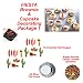 Fiesta Cakes Cupcakes - Do-It-Yourself Cupcake Decorating Pkg. 1 - 43 Total Pieces