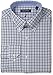 Nautica Men's Check Button-Down Collar Dress Shirt