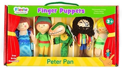 Tellatale Peter Pan Finger Puppet Set by Tellatale
