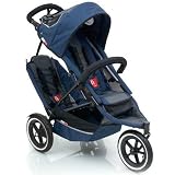phil&teds Inline Sport Buggy w/ DOUBLES KIT (Navy)
