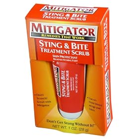 Mitigator Sting & Bite Treatment Scrub (1 Ounce Tube)