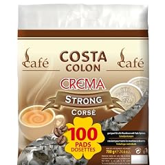 Costa Colon Crema Strong Kaffee Pads, Kaffeepads 100 St�ck einzeln verpackt.