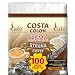 Costa Colon Crema Strong Kaffee Pads, Kaffeepads 100 St�ck einzeln verpackt.