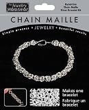 Midwest Products Chain Maille Silver Byzantine Bracelet Jewelry Kit
