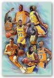 Lakers Show Time (Los Angeles Lakers NBA Magic Johnson, Kareem Abdul Jabbar Kobe Bryant