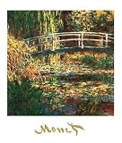 Posters: Claude Monet Poster Art Print - The Water Lily Pond (28 x 20 inches)