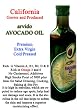 Avocado Oil Extra Virgin - Produced in California