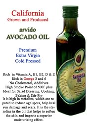 Avocado Oil Extra Virgin - Produced in California
