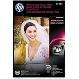 HP Premium Plus Photo Paper, Glossy, 4x6, 60 Sheets (CR665A)