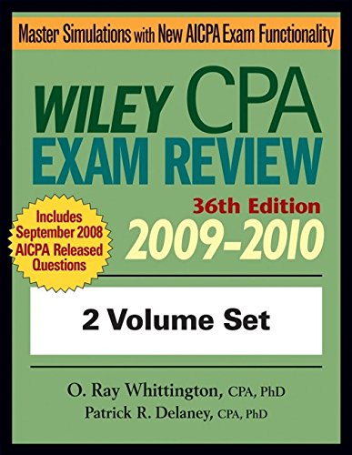 Wiley CPA Examination Review, Set (Wiley CPA Examination Review: Outlines & Study Guides / Problems & Solutions (2v.))