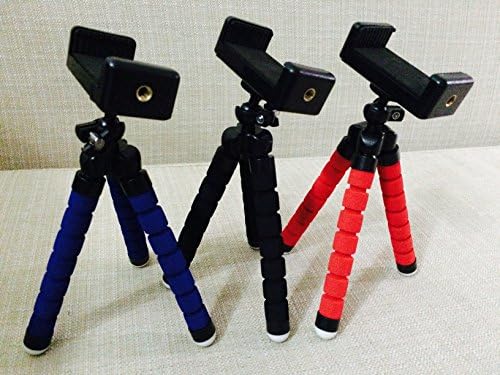 CELLer(TM) Creative Design for Lazy Guys Universal Octopus Style Adjustable Tripod Stand with Holder for Smartphone including iPhone 6 Plus iPhone 6 5C 5S Samsung Galaxy Note (colorful 3in1)