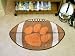 Fanmats Clemson Tigers Football-Shaped Mats