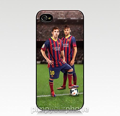 Lionel Messi and Neymar Barcelona iPhone 5 Cover Case