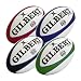 Gilbert XT500 Training Rugby Ball (Black/White,4)