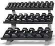 Hampton Fitness 13 Pair Dura-Bell Dumbbell Stadium Club Pack