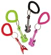 Rock Star Rubber Key Chains (1 dz)