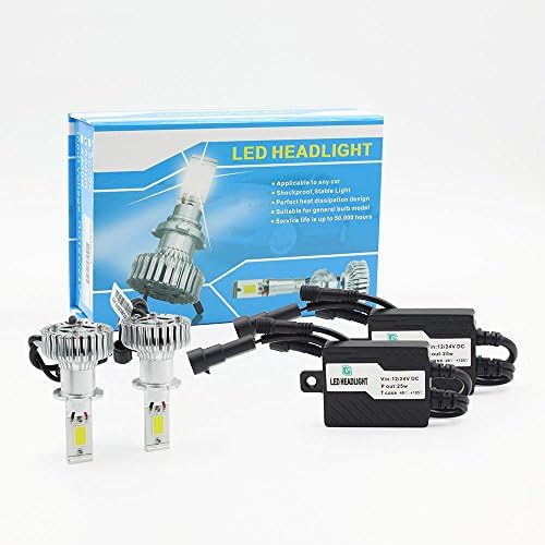 VVME 50W LED Headlight Conversion Kit HID Upgrade (All Bulb Type & Colors) - D2S, D2R, D2C 4300K