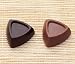 Chocolate Mold: 3-Corner Pastry / Hamantash 33mm x 15mm High, 24 Cavities