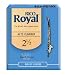 Rico Royal Alto Clarinet Reeds, Strength 2.5, 10-pack