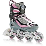 Roller Derby Hornet Pro Adjustable Girl's Inline Skates Skate (Small)
