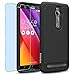 Asus Zenfone 2 / ZE551ML Case, INNOVAA Smart Grid Defender Armor Case W/ Free Screen Protector & Touch Screen Stylus Pen - Black