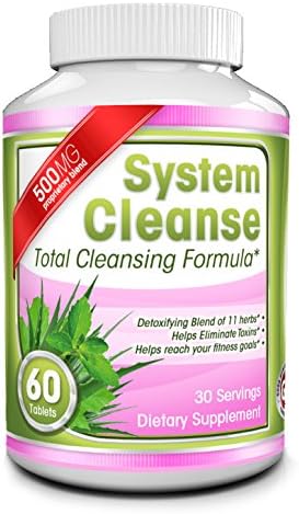 Best System Cleanse with FREE Colon Detox eBook! All-Natural &amp; Safe Way to Detox Your Body &amp; Cleanse Your Colon - Encourages Weight Loss, Boosts Energy - Gentle Yet Super Effective - Total Health Benefits