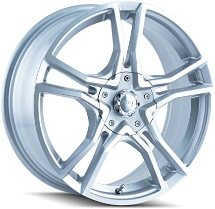 Akita AK85 485 Hyper Silver Wheel with Machined Face (18x7.5"/5x100mm)