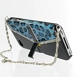 Black Handbags bag design Plastic Stand Case / Cover / Skin / Shell for iPhone 4 / 4S + Free USB Cable and Screen Protector (7169-9)