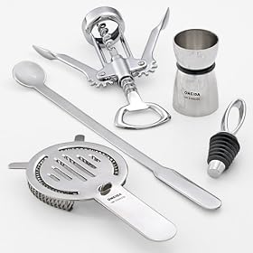 Oneida 5-pc. Stainless Steel Bar Set