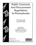 Public Contracts and Procurement Regulations
