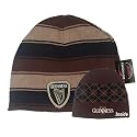 Guinness Beer Reversible Striped/Checkered Knit Hat