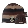 Guinness Beer Reversible Striped/Checkered Knit Hat