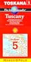 Road Map of Tuscany: Easy to Read Maps for Safe and Enjoyable Travel (Road Maps of the World)