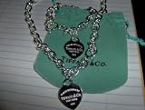Tiffany Designer Necklace & Bracelet SET