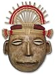 Recycled paper mask, 'Vicus Ritual'