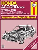 Honda Accord CVCC, 1976-1983 (Haynes Manuals)