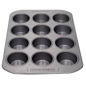 Farberware Nonstick Bakeware 12-Cup Mini Muffin Pan by Farberware