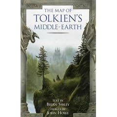 The Map Of Tolkien's Middle-Earth :