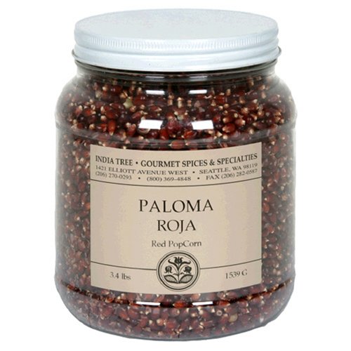 India Tree Paloma Roja PopCorn, 3.4 lb