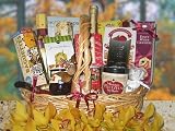 Warmest Wishes Gourmet Gift Basket and Free Personalized Greeting Card
