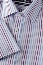 Ultimate Non Iron Pure Cotton Triple Striped Shirt